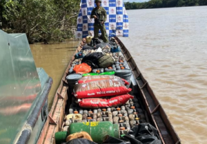 Golpe al narcotráfico: operaciones en Bolívar suman a la incautación de más de mil millones de pesos en insumos para sustancias ilícitas