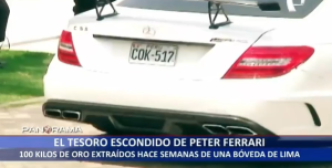 Casi 100 kilos de oro de ‘Peter Ferrari’ fueron retirados luego de una década de estar ocultos en bóveda de Lima