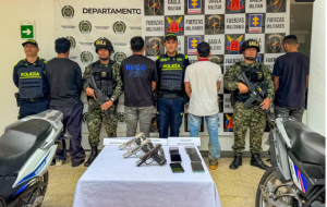 Ejército captura a cuatro presuntos integrantes del Clan del Golfo en Granada, Antioquia